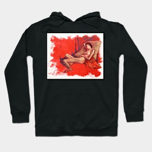 Female Nude sleeping ~oil painting Hoodie